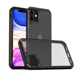 Apple iPhone 11 Kılıf Zore İnoks Kapak Mavi