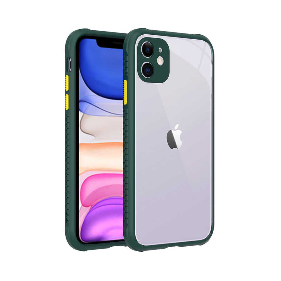Apple iPhone 11 Kılıf Zore Kaff Kapak Koyu Mor