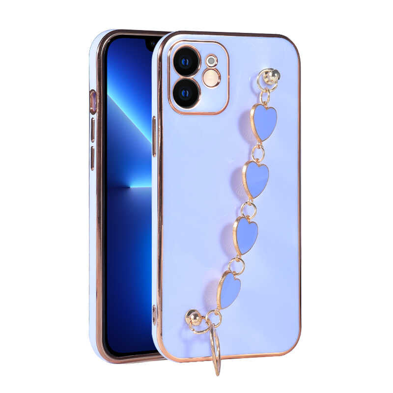 Apple iPhone 11 Kılıf Zore Kalbim Kapak Beyaz