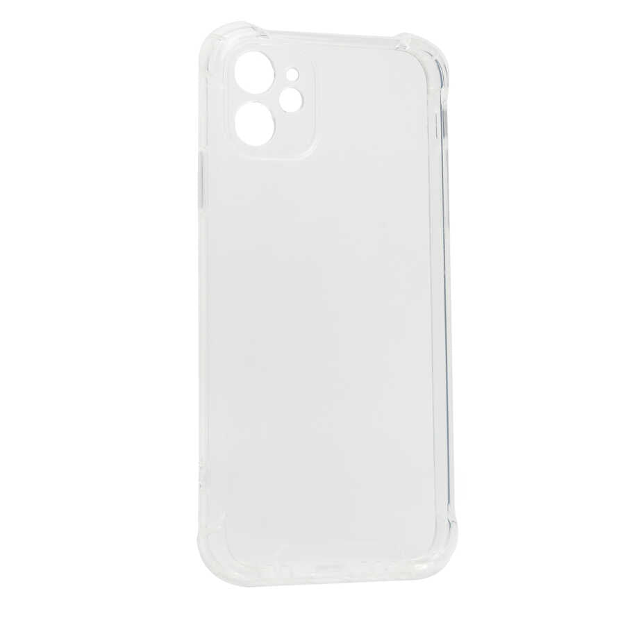 Apple iPhone 11 Kılıf Zore Kamera Korumalı Nitro Anti Shock Silikon Renksiz