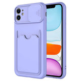 Apple iPhone 11 Kılıf Zore Kartix Kapak Lila