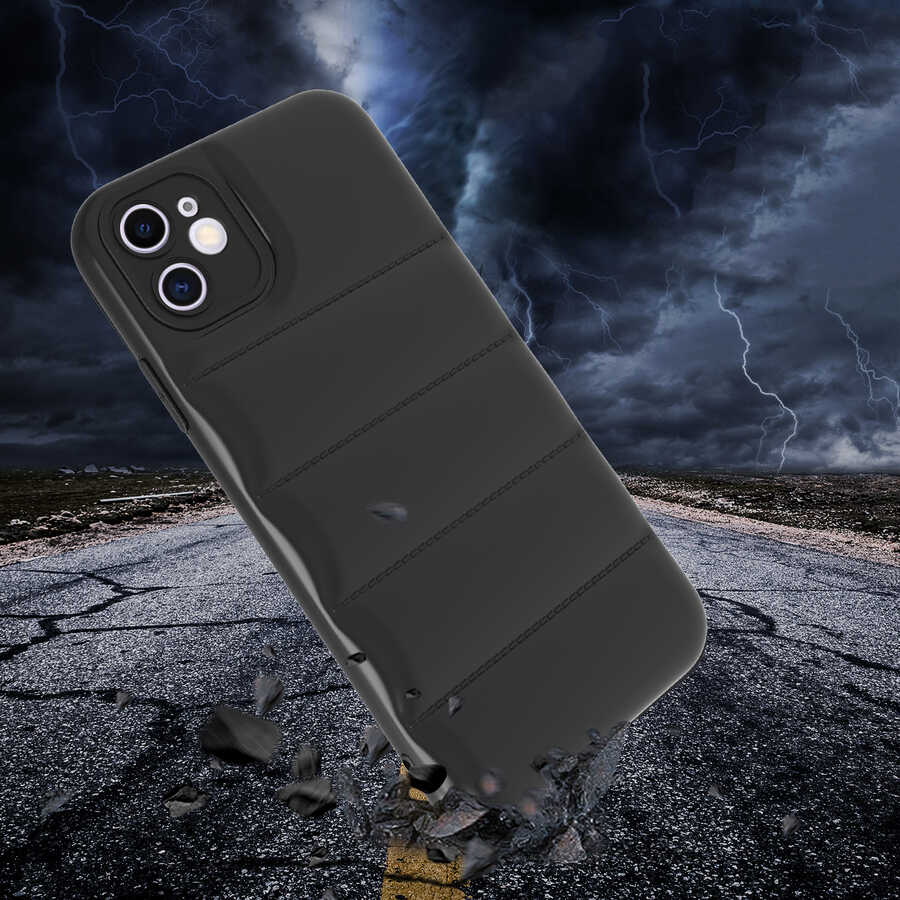 Apple iPhone 11 Kılıf Zore Kasis Kapak Saks Mavi