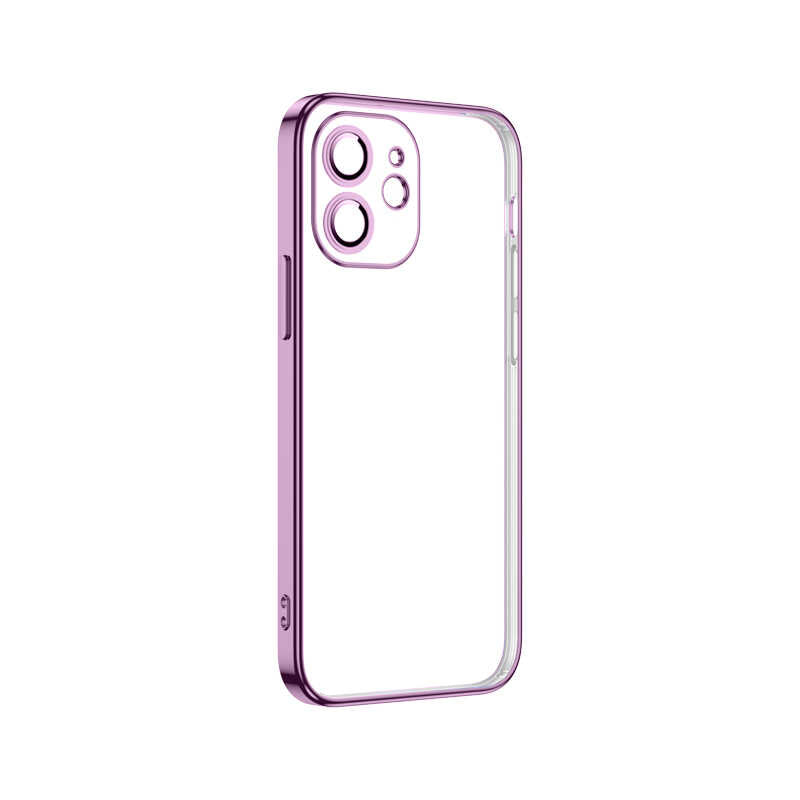 Apple iPhone 11 Kılıf Zore Krep Kapak Mor