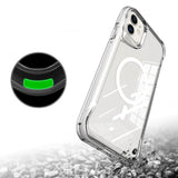Apple iPhone 11 Kılıf Zore M-safe Şarj Özellikli T-Max M-safe Kapak Şeffaf