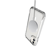 Apple iPhone 11 Kılıf Zore M-safe Şarj Özellikli T-Max M-safe Kapak Şeffaf