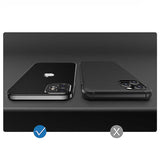 Apple iPhone 11 Kılıf Zore Mat Gbox Kapak Gümüş