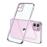 Apple iPhone 11 Kılıf Zore Mat Gbox Kapak Mor