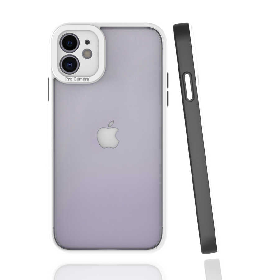 Apple iPhone 11 Kılıf Zore Mima Kapak Siyah