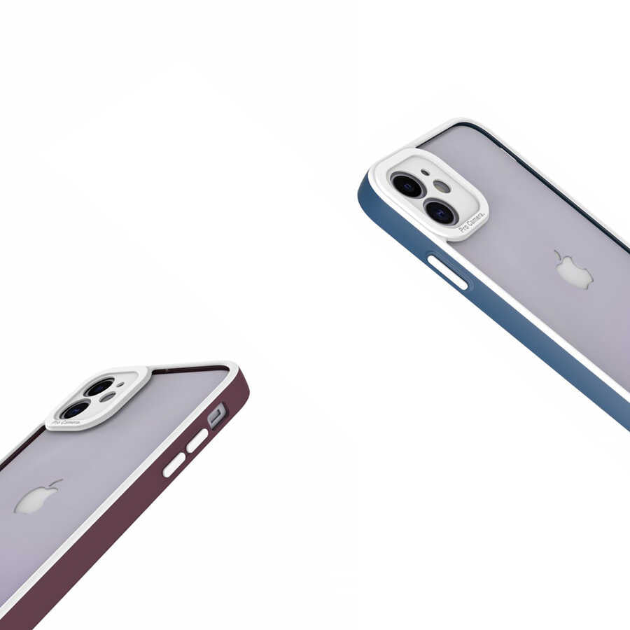 Apple iPhone 11 Kılıf Zore Mima Kapak Lacivert