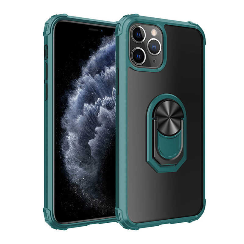 Apple iPhone 11 Pro Max Kılıf Zore Mola Kapak Siyah