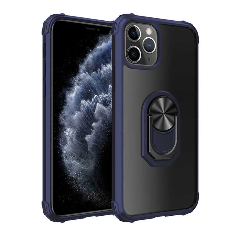 Apple iPhone 11 Pro Max Kılıf Zore Mola Kapak Lacivert