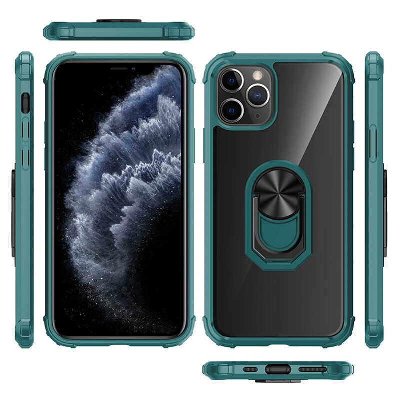 Apple iPhone 11 Pro Kılıf Zore Mola Kapak Siyah