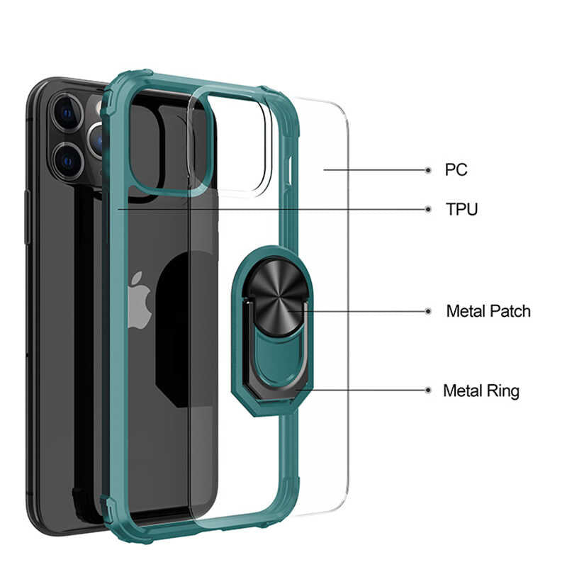 Apple iPhone 11 Pro Kılıf Zore Mola Kapak Kırmızı