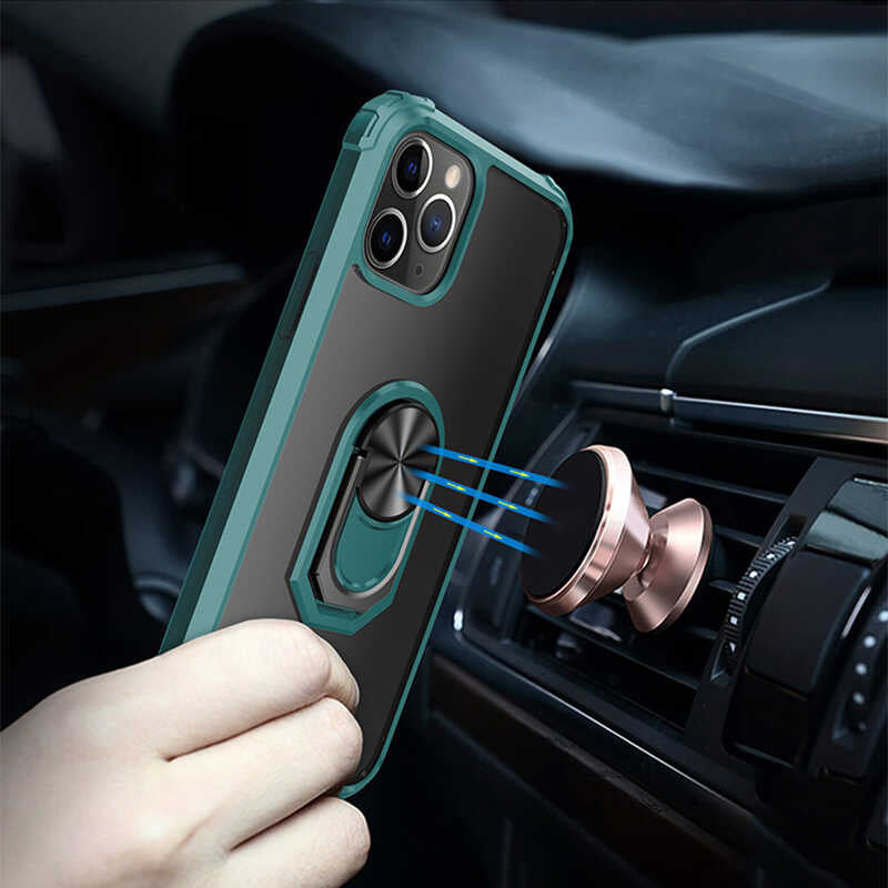 Apple iPhone 11 Pro Kılıf Zore Mola Kapak Siyah