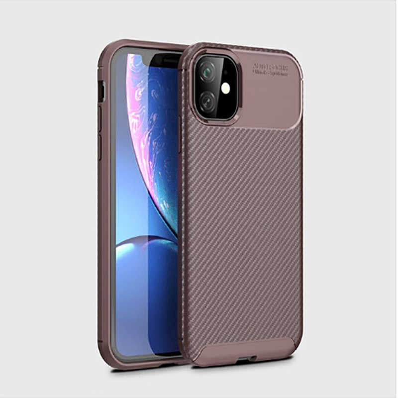 Apple iPhone 11 Kılıf Zore Negro Silikon Kapak Siyah