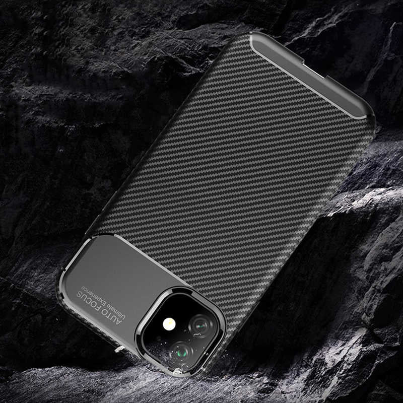Apple iPhone 11 Kılıf Zore Negro Silikon Kapak Siyah