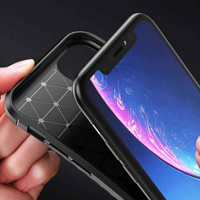 Apple iPhone 11 Kılıf Zore Negro Silikon Kapak Lacivert