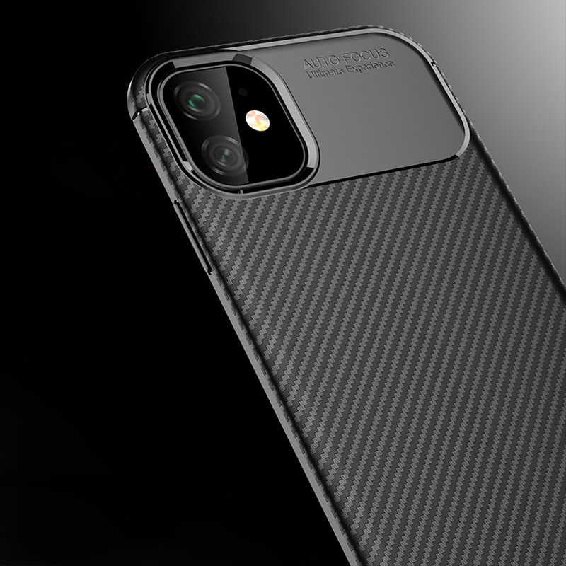 Apple iPhone 11 Kılıf Zore Negro Silikon Kapak Lacivert