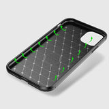 Apple iPhone 11 Kılıf Zore Negro Silikon Kapak Lacivert