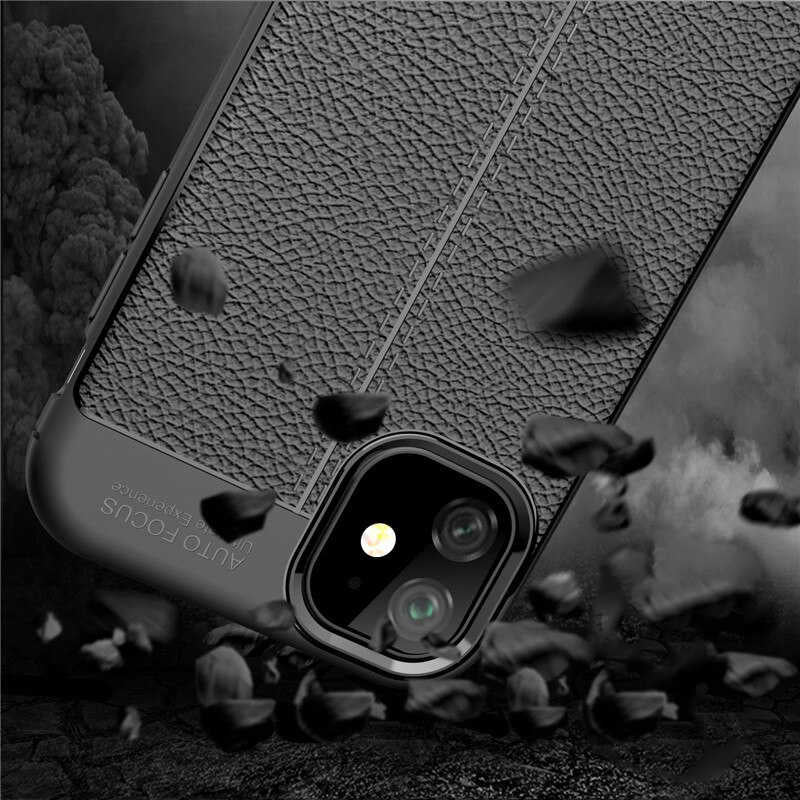 Apple iPhone 11 Kılıf Zore Niss Silikon Kapak Lacivert