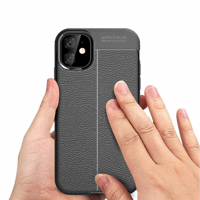 Apple iPhone 11 Kılıf Zore Niss Silikon Kapak Lacivert