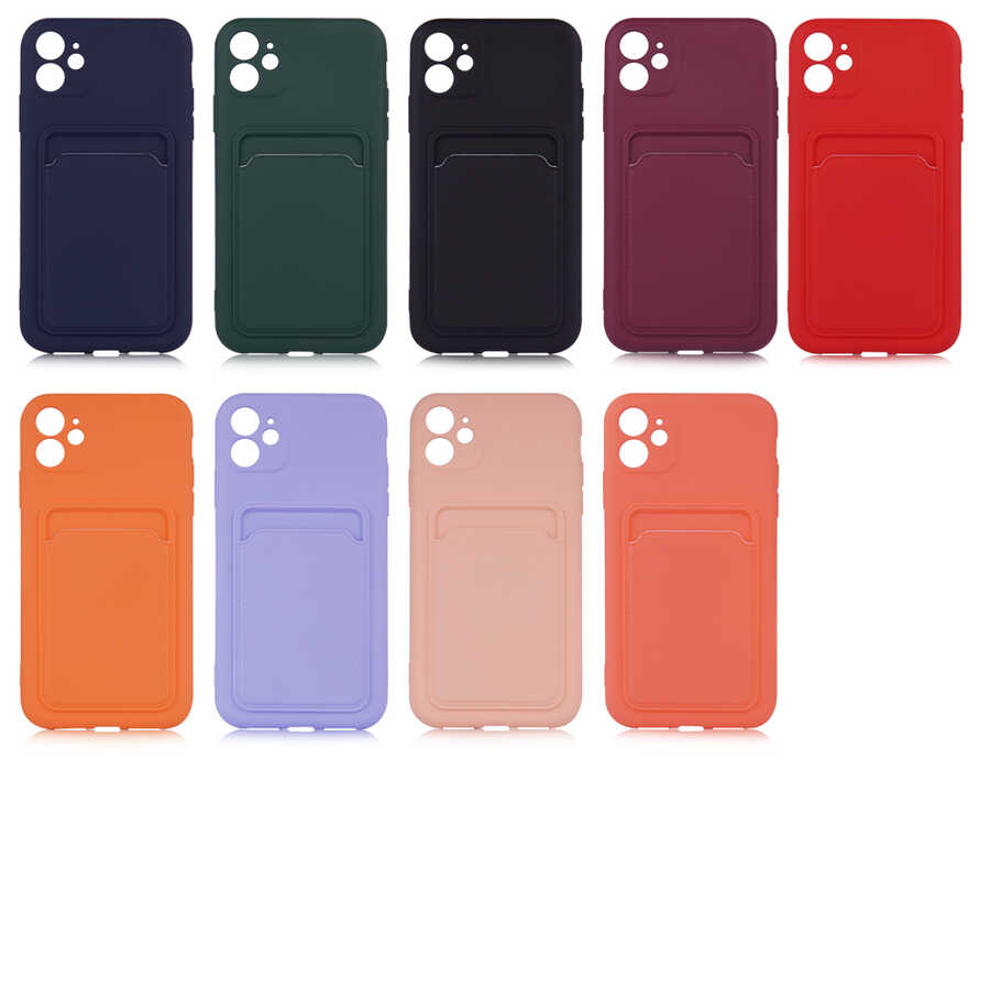 Apple iPhone 11 Kılıf Zore Ofix Kapak Lila