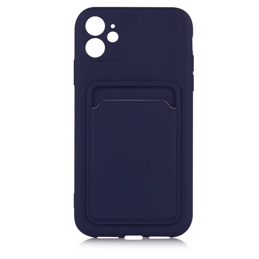 Apple iPhone 11 Kılıf Zore Ofix Kapak Lacivert
