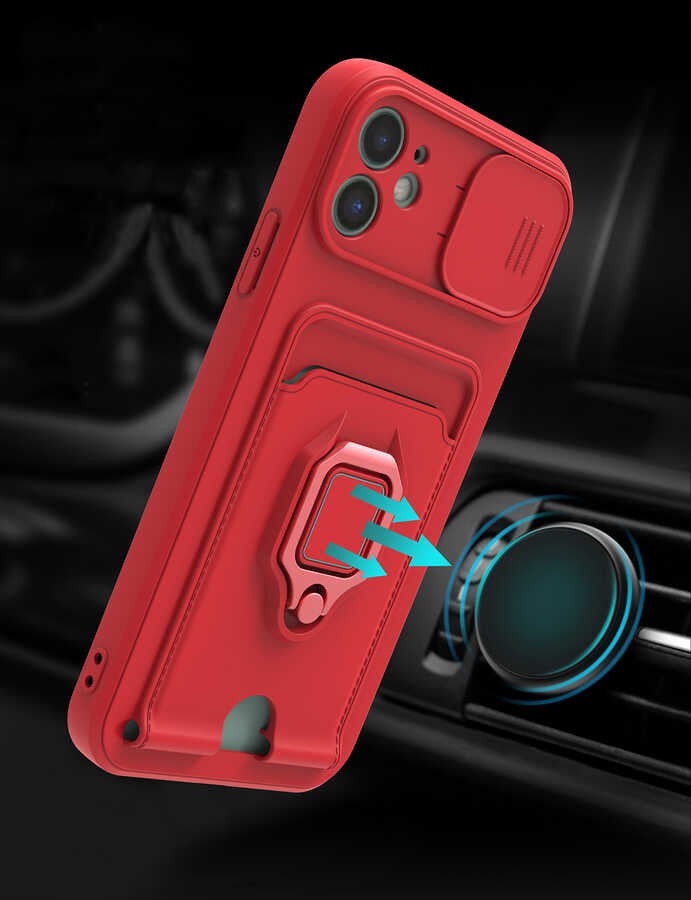 Apple iPhone 11 Kılıf Zore Pelit Kapak Lacivert