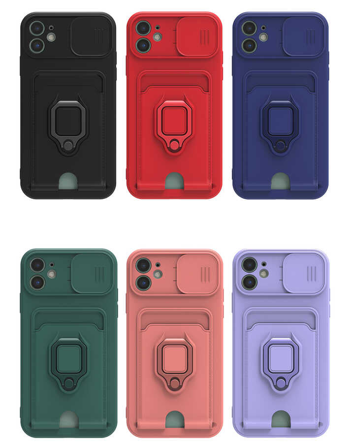 Apple iPhone 11 Kılıf Zore Pelit Kapak Pembe