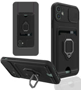 Apple iPhone 11 Kılıf Zore Pelit Kapak Siyah