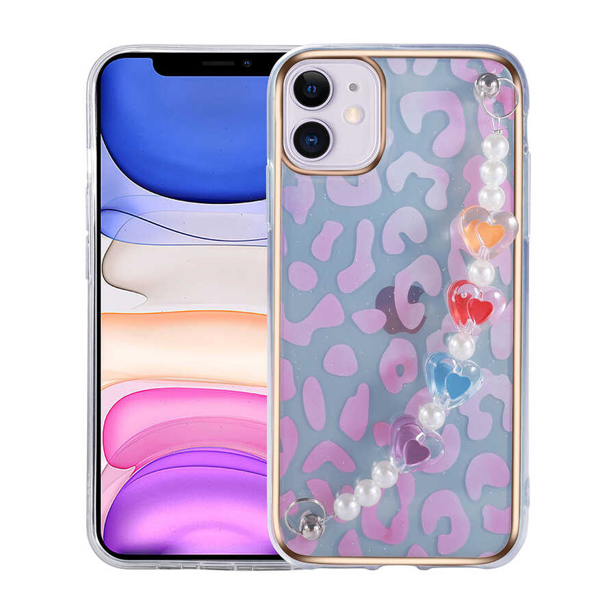 Apple iPhone 11 Kılıf Zore Pilla Kapak Pembe
