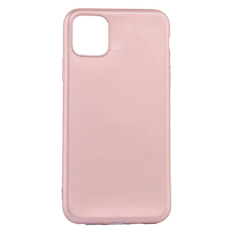 Apple iPhone 11 Kılıf Zore Premier Silikon Kapak Rose Gold