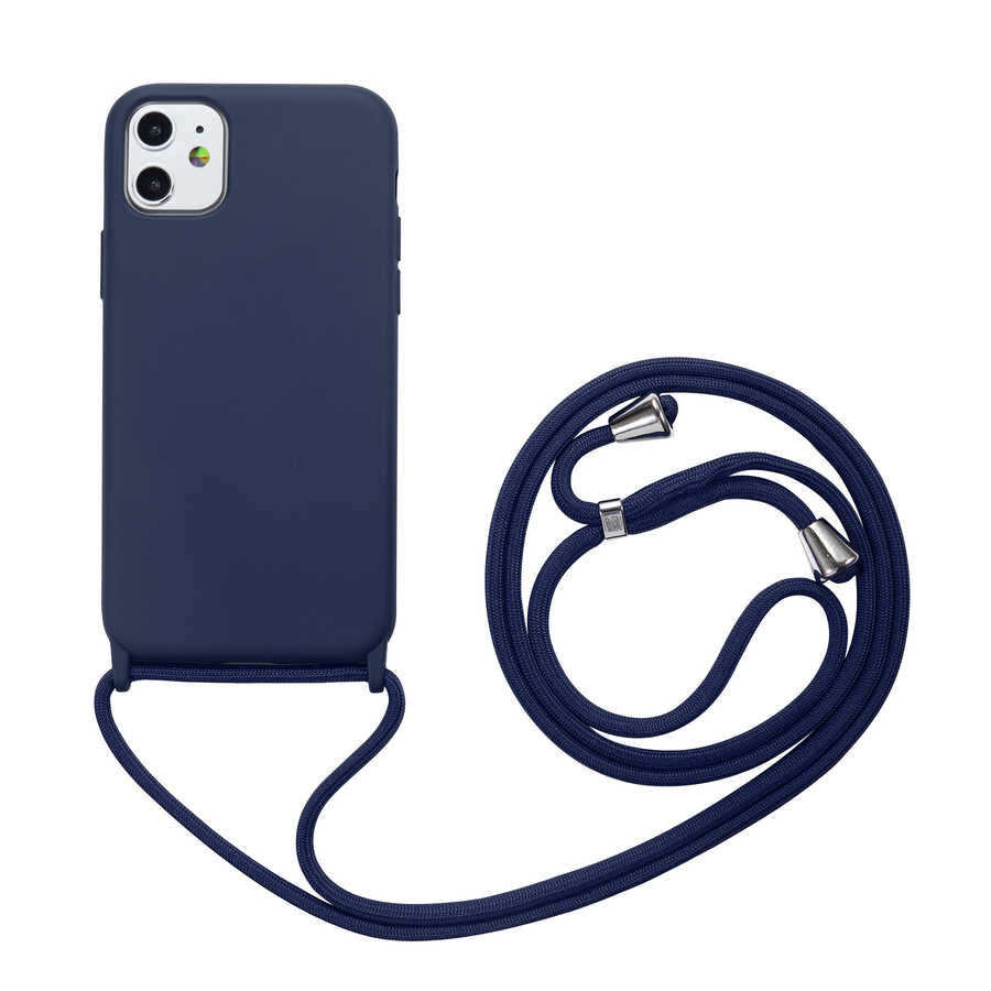 Apple iPhone 11 Kılıf Zore Ropi Kapak Turkuaz