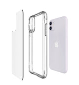 Apple iPhone 11 Kılıf Zore Şeffaf Ultra İnce Airbag Tasarımlı Okka Kapak Renksiz