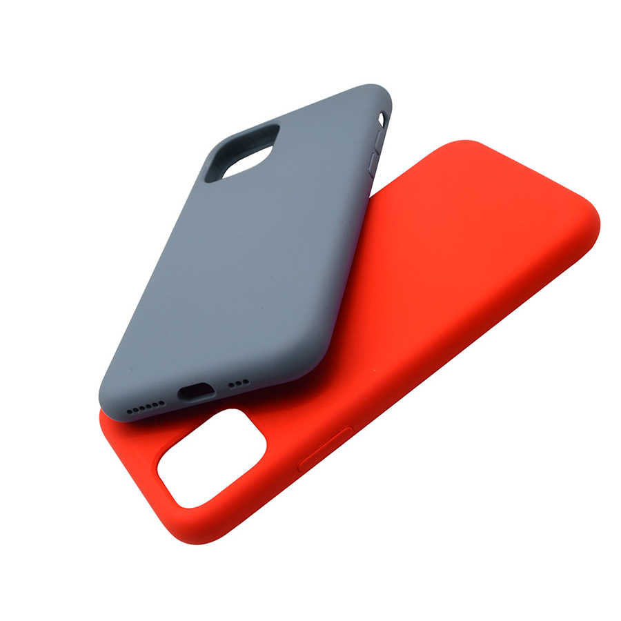 Apple iPhone 11 Kılıf Zore Silk Silikon Pembe