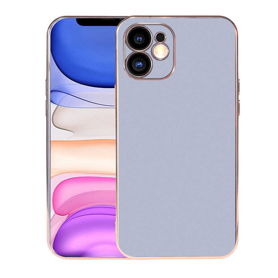 Apple iPhone 11 Kılıf Zore Viyana Kapak Mavi Açık