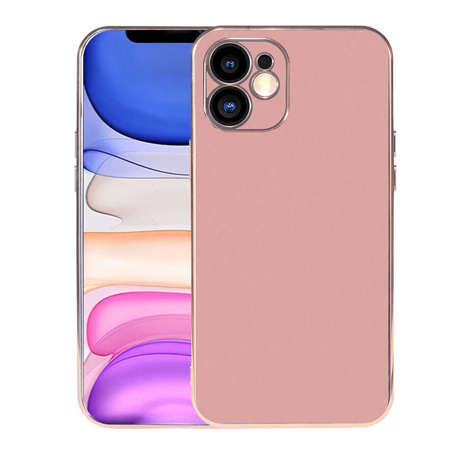 Apple iPhone 11 Kılıf Zore Viyana Kapak Rose Gold