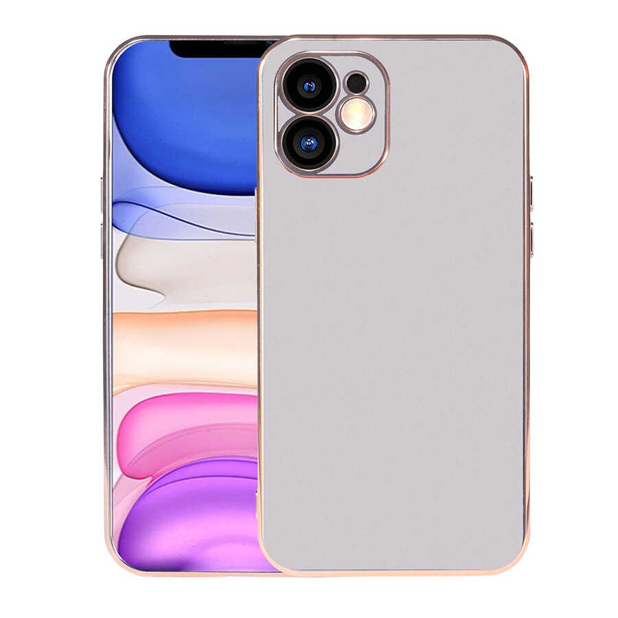 Apple iPhone 11 Kılıf Zore Viyana Kapak Gümüş
