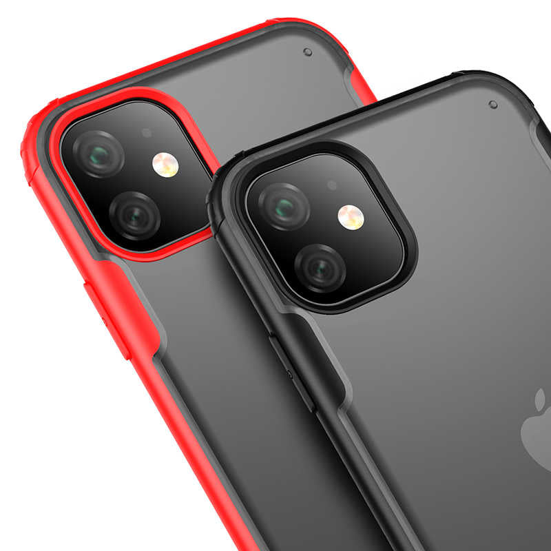 Apple iPhone 11 Kılıf Zore Volks Kapak Siyah