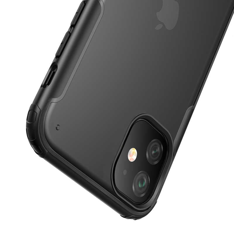 Apple iPhone 11 Kılıf Zore Volks Kapak Siyah