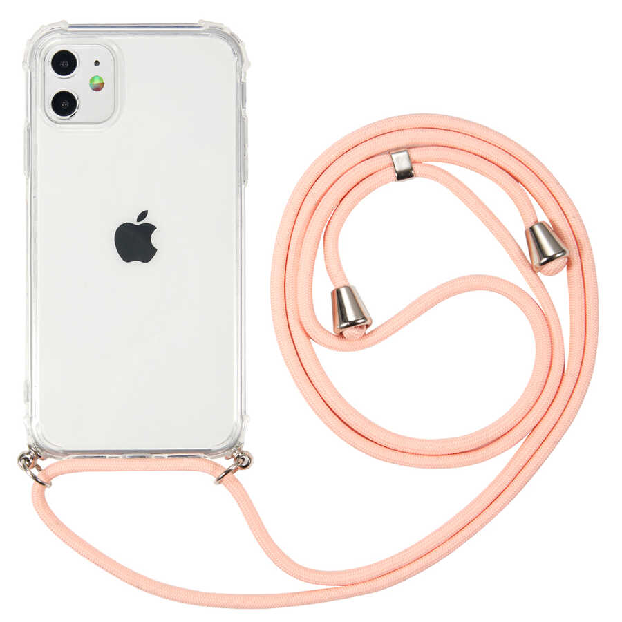Apple iPhone 11 Kılıf Zore X-Rop Kapak Renksiz