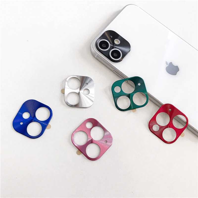 Apple iPhone 11 Zore Metal Kamera Koruyucu Gold