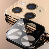 Apple iPhone 11 Pro Zore CP-02 Metal Kamera Koruyucu Siyah