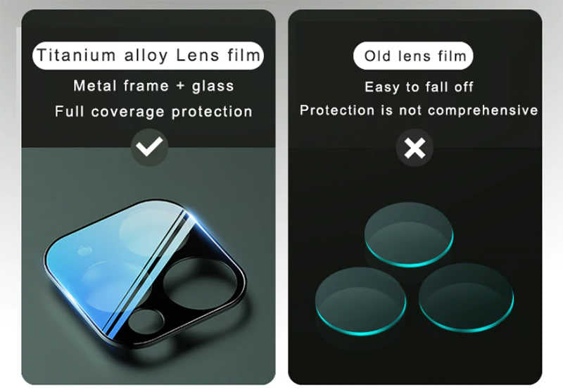 Apple iPhone 11 Pro Zore CP-02 Metal Kamera Koruyucu Siyah