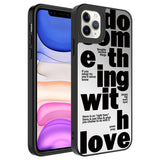 Apple iPhone 11 Pro Kılıf Aynalı Desenli Kamera Korumalı Parlak Zore Mirror Kapak Love