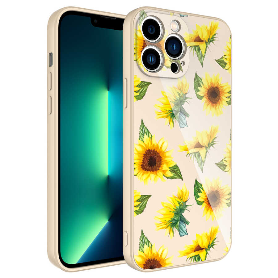 Apple iPhone 11 Pro Kılıf Kamera Korumalı Desenli Sert Silikon Zore Epoksi Kapak NO2
