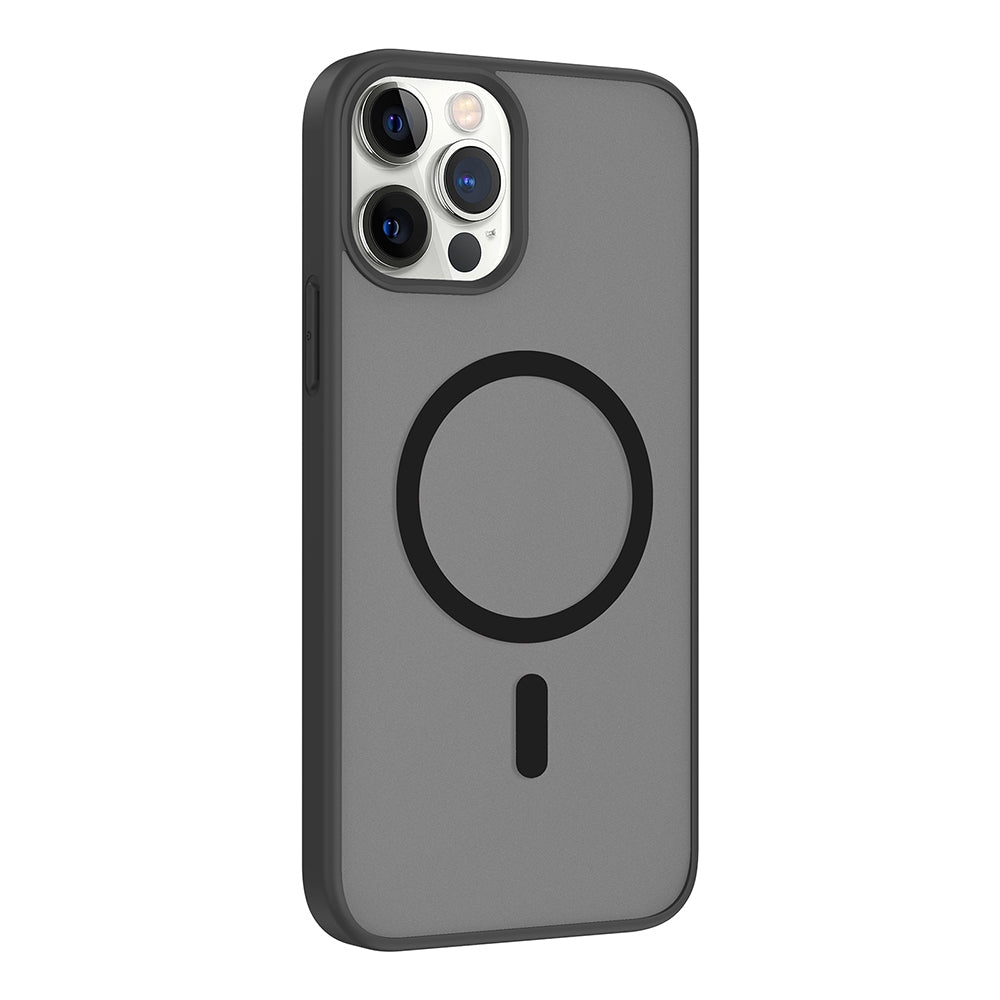 Apple iPhone 11 Pro Kılıf M-safe Şarj Özellikli Babet Kapak Siyah