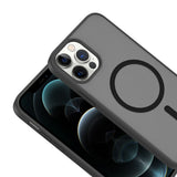 Apple iPhone 11 Pro Kılıf M-safe Şarj Özellikli Babet Kapak Siyah