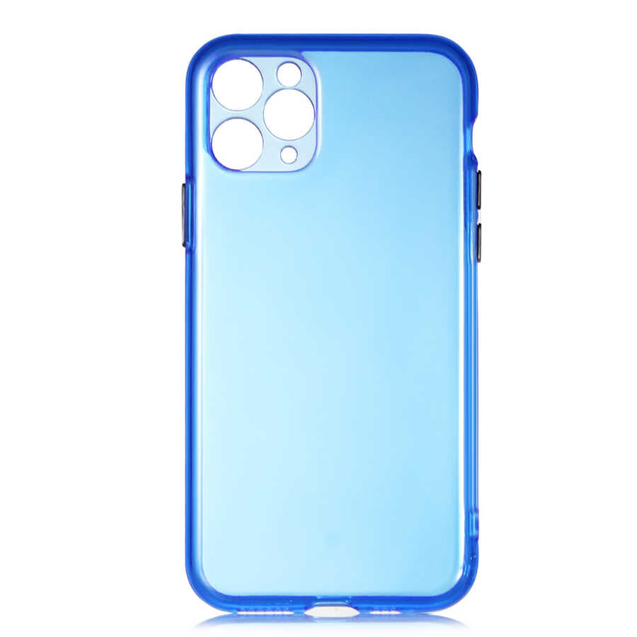 Apple iPhone 11 Pro Kılıf Zore Bistro Kapak Mavi