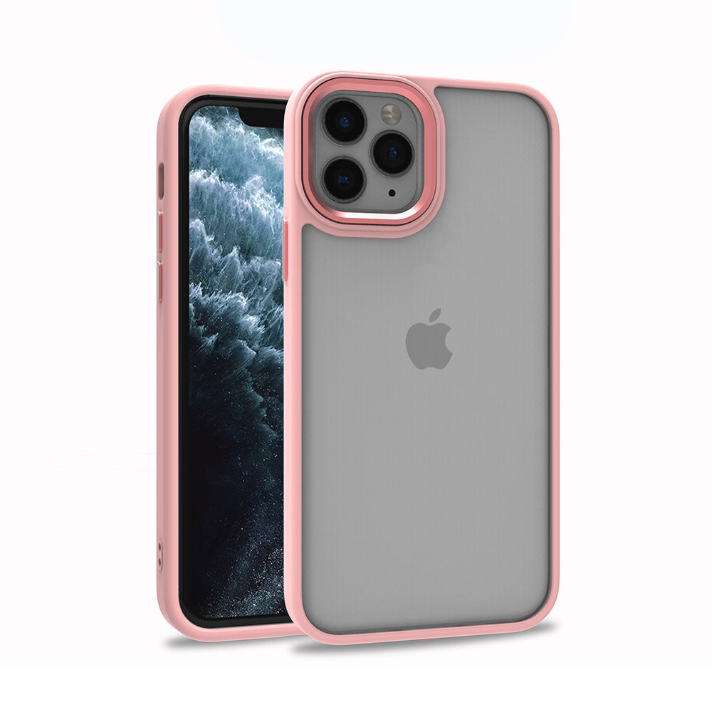 Apple iPhone 11 Pro Kılıf Zore Flora Kapak Rose Gold